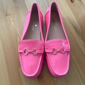 Kate Spade pink loafers